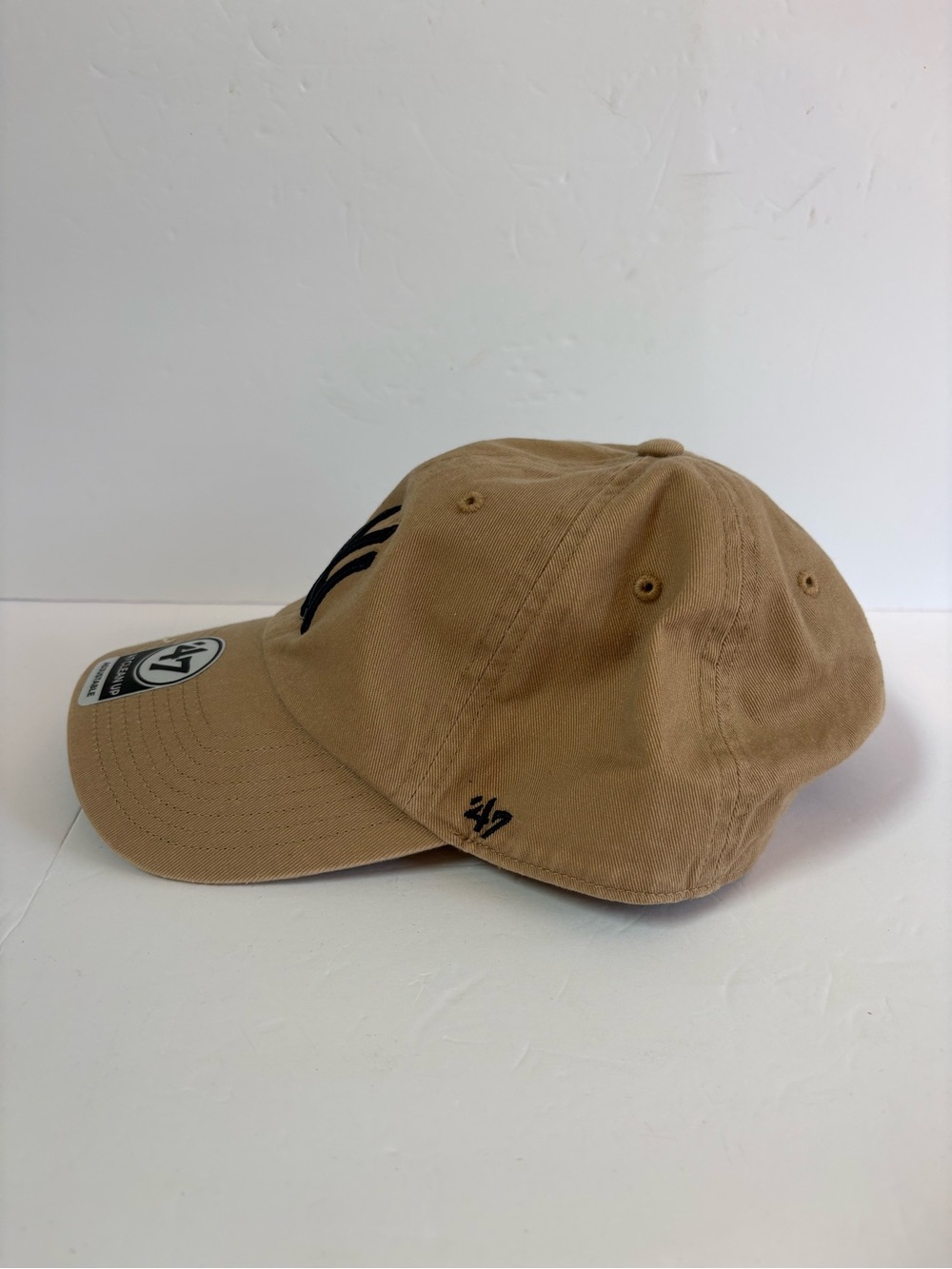 NWT '47 Brand NY Yankees Beige Baseball Cap - Picture 5 of 11